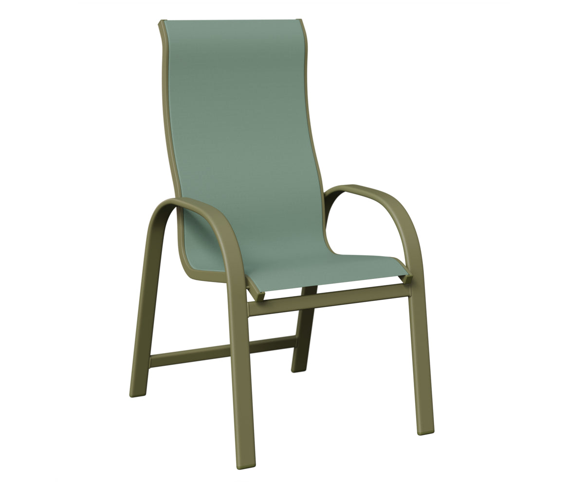 Murphy High Back Padded Sling Dining Chair
