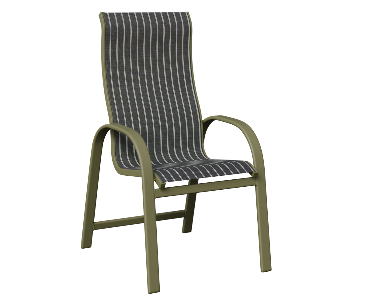 Murphy High Back Padded Sling Dining Chair