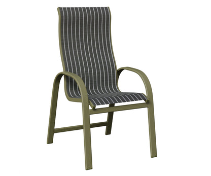 Murphy High Back Padded Sling Dining Chair