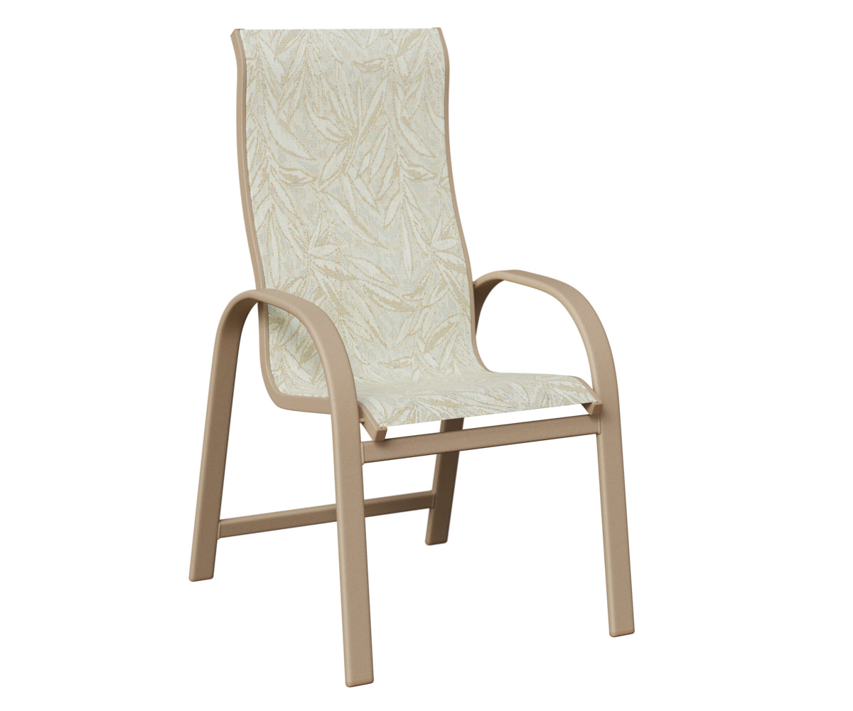 Murphy High Back Padded Sling Dining Chair