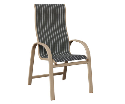 Murphy High Back Padded Sling Dining Chair