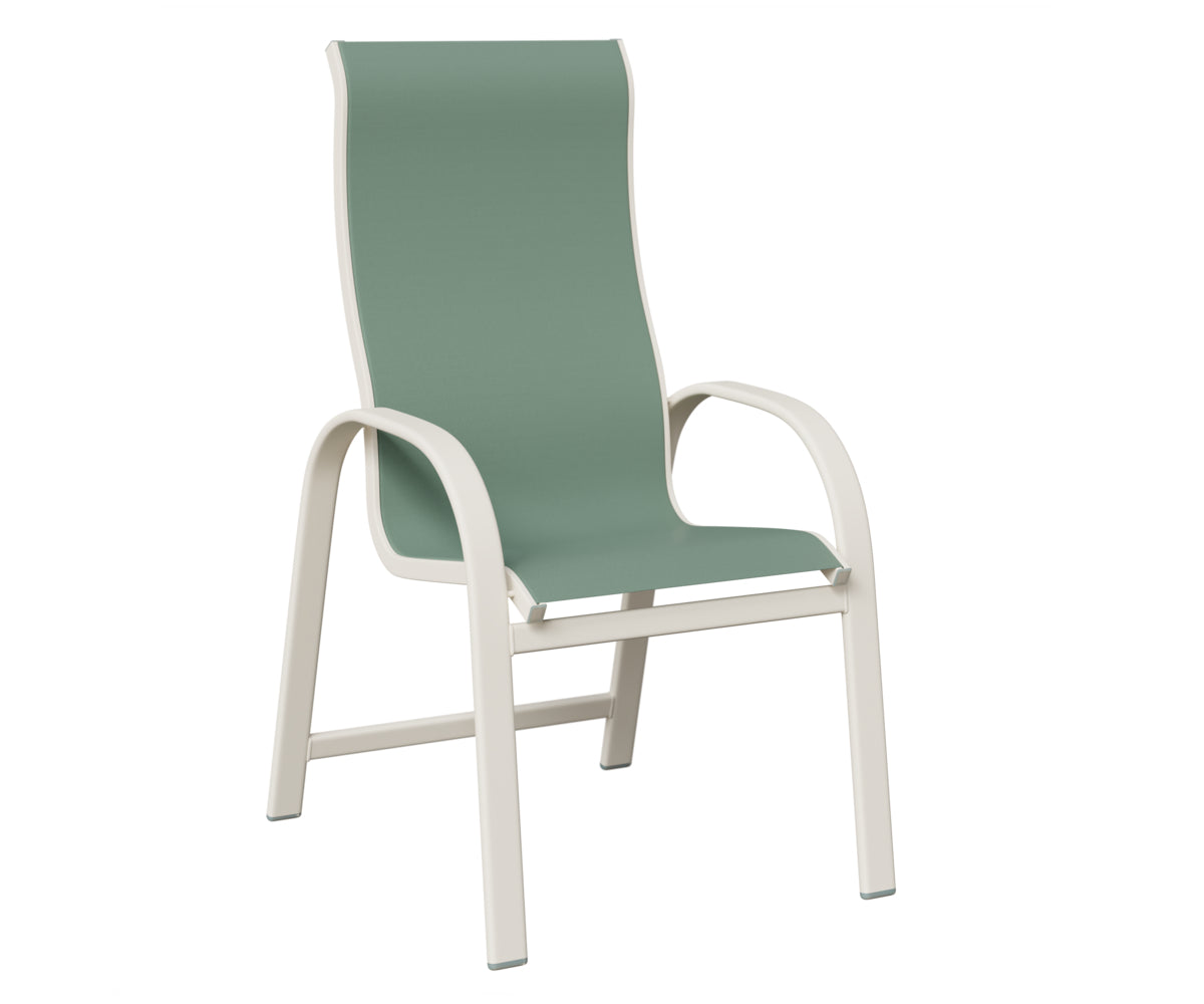 Murphy High Back Padded Sling Dining Chair