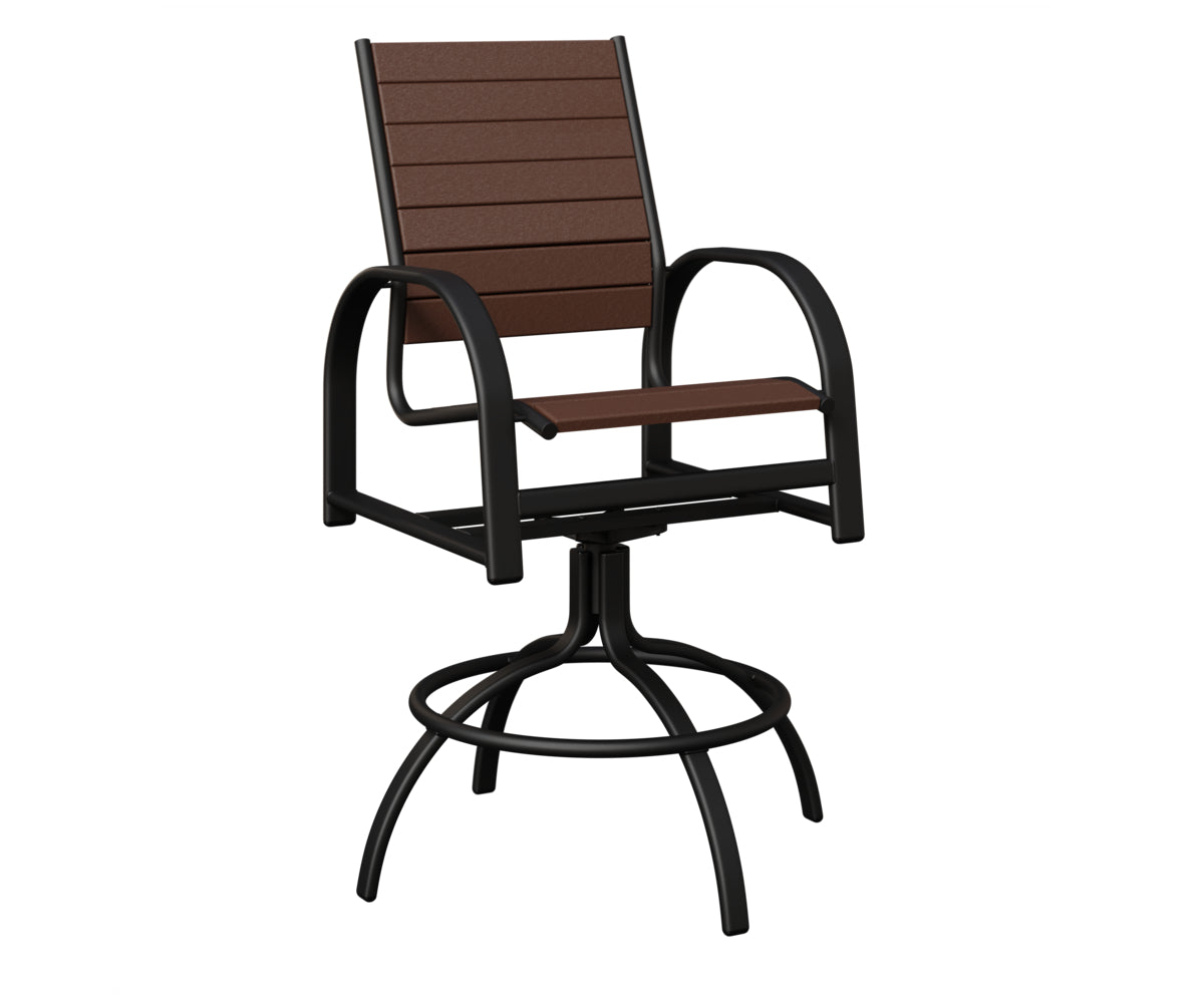 Murphy Poly Swivel Bar Chair