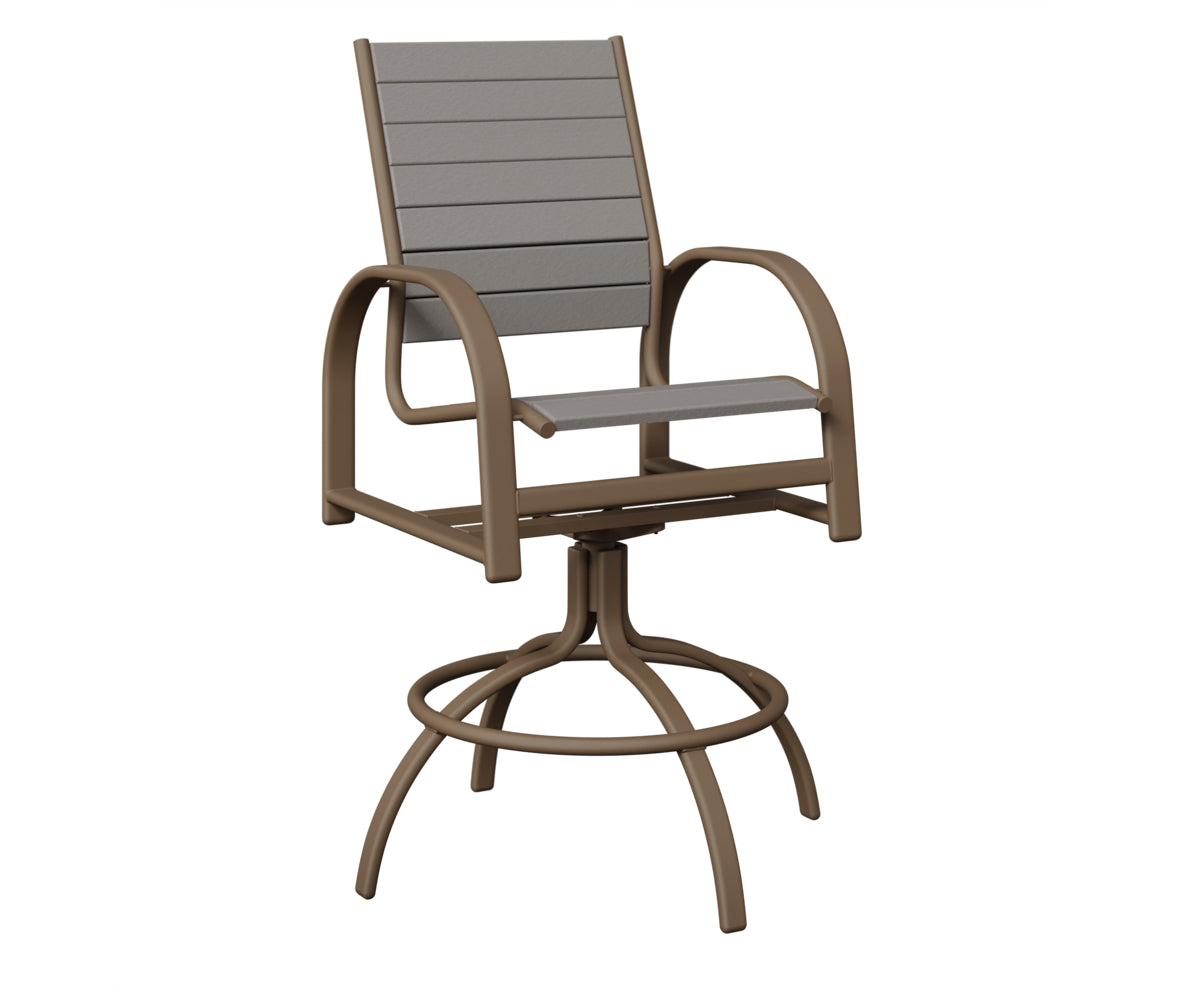 Murphy Poly Swivel Bar Chair