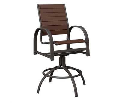 Murphy Poly Swivel Bar Chair