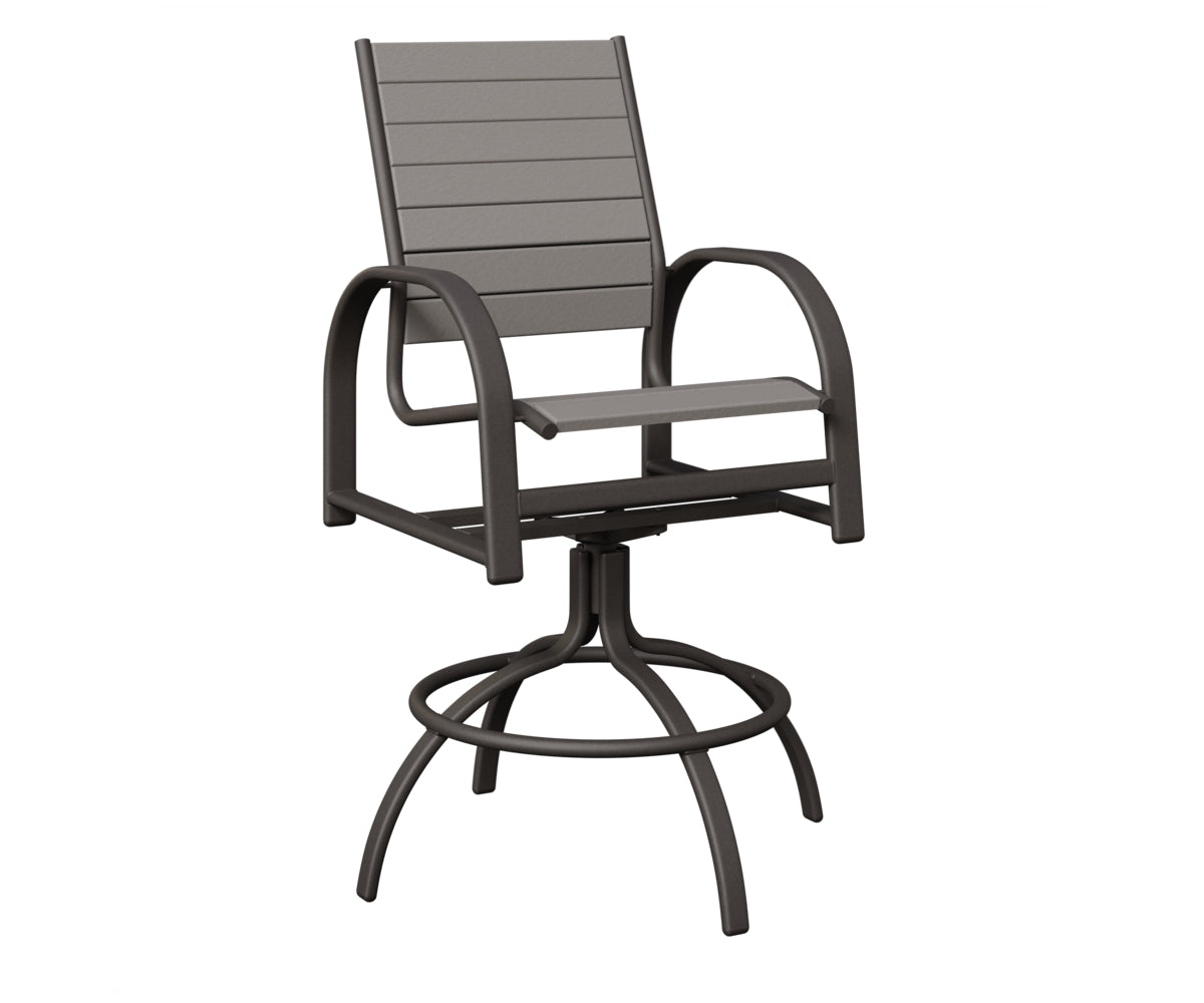 Murphy Poly Swivel Bar Chair