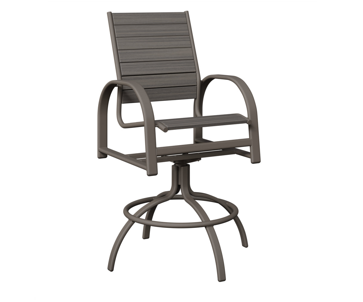 Murphy Poly Swivel Bar Chair