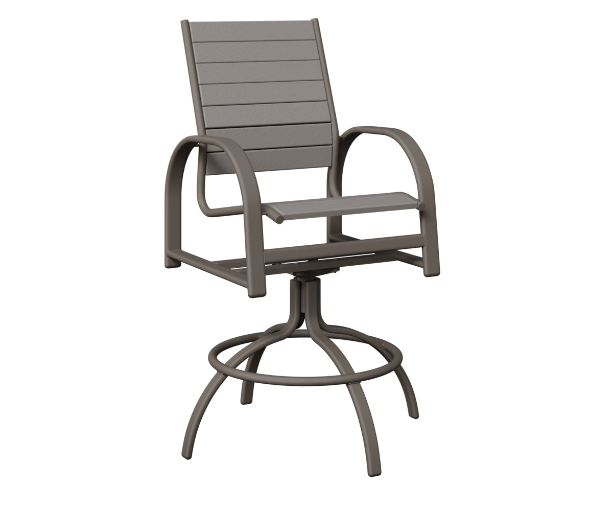 Murphy Poly Swivel Bar Chair