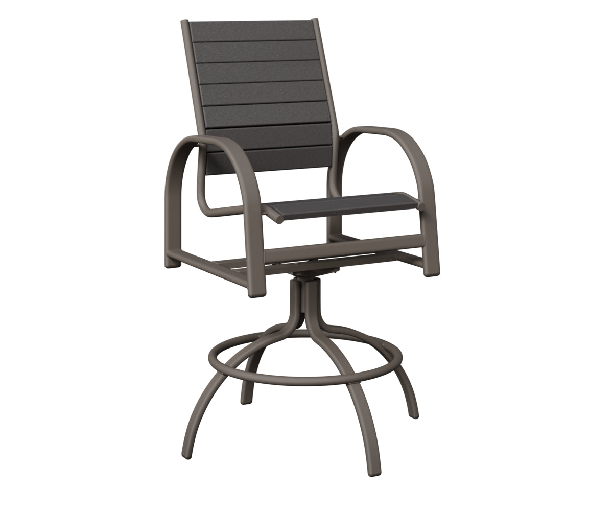 Murphy Poly Swivel Bar Chair