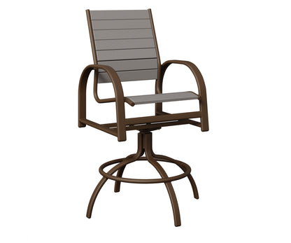 Murphy Poly Swivel Bar Chair