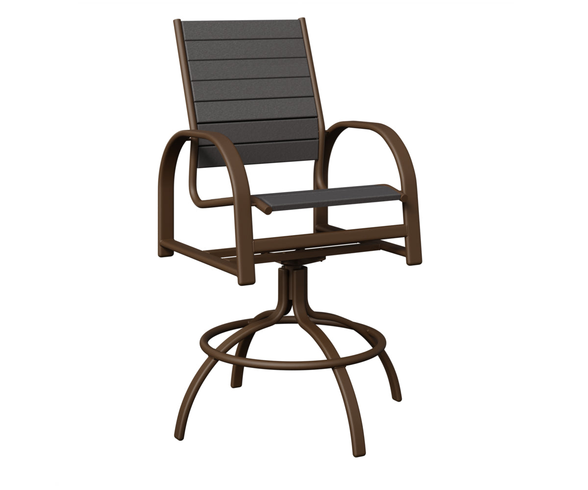 Murphy Poly Swivel Bar Chair
