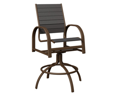 Murphy Poly Swivel Bar Chair