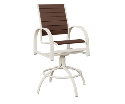 Murphy Poly Swivel Bar Chair