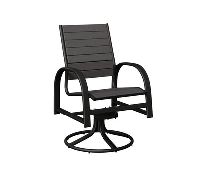 Murphy Poly Swivel Rocker Dining Chair