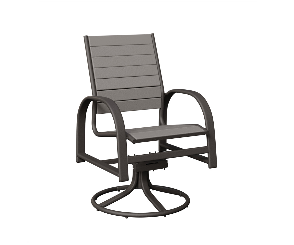 Murphy Poly Swivel Rocker Dining Chair