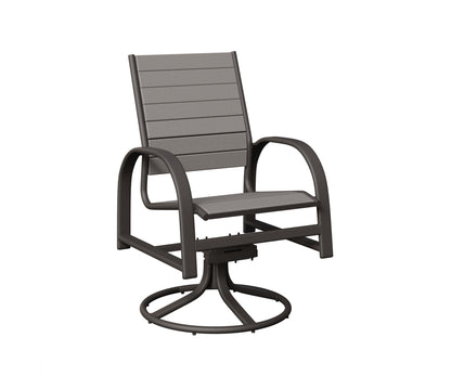 Murphy Poly Swivel Rocker Dining Chair