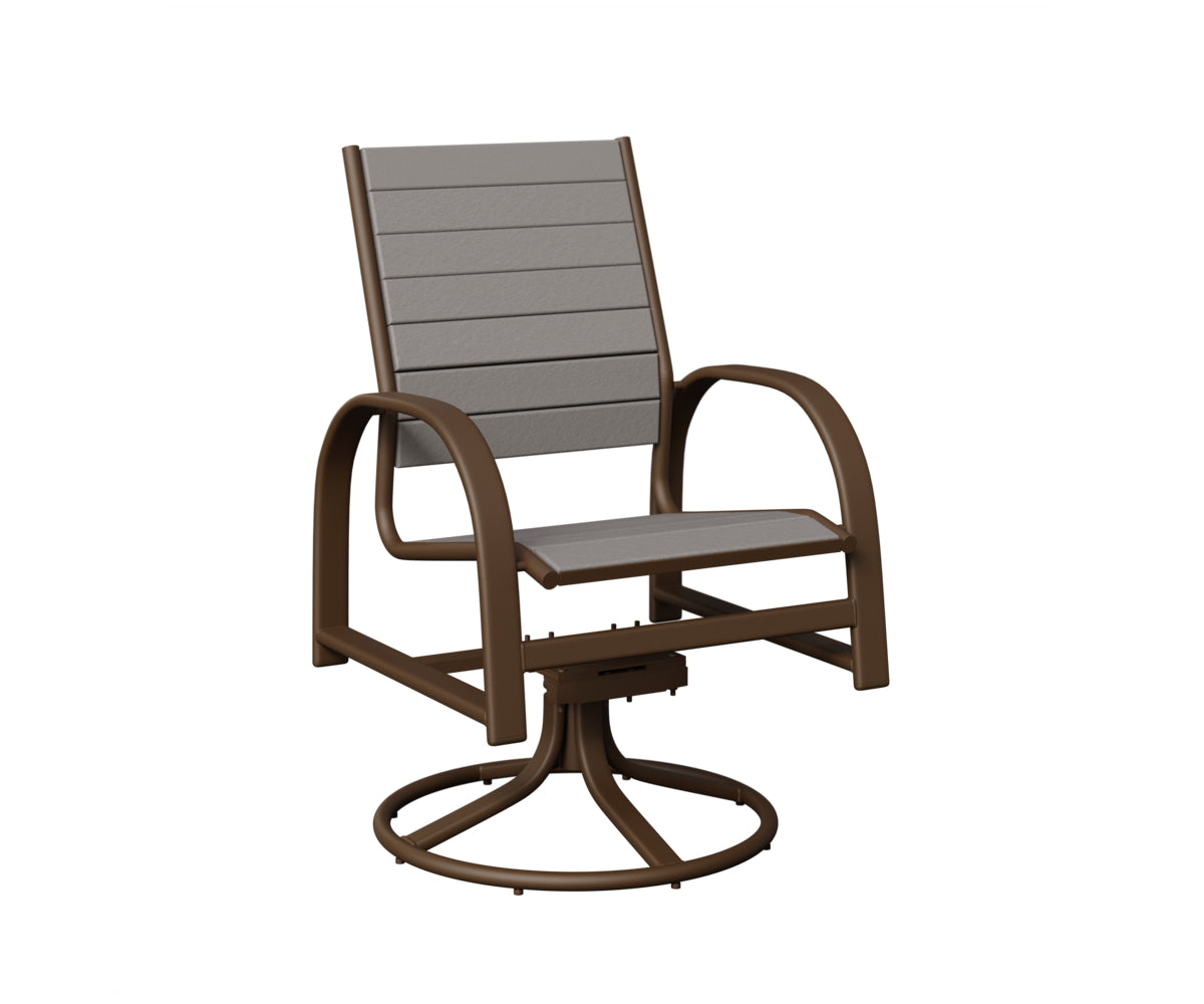 Murphy Poly Swivel Rocker Dining Chair