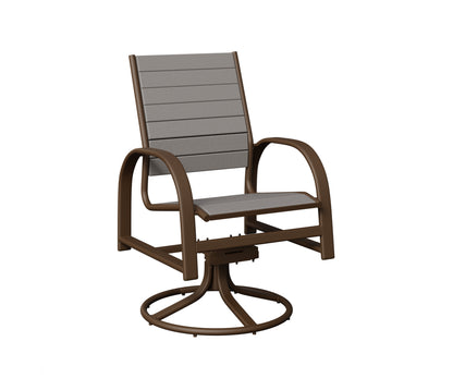 Murphy Poly Swivel Rocker Dining Chair