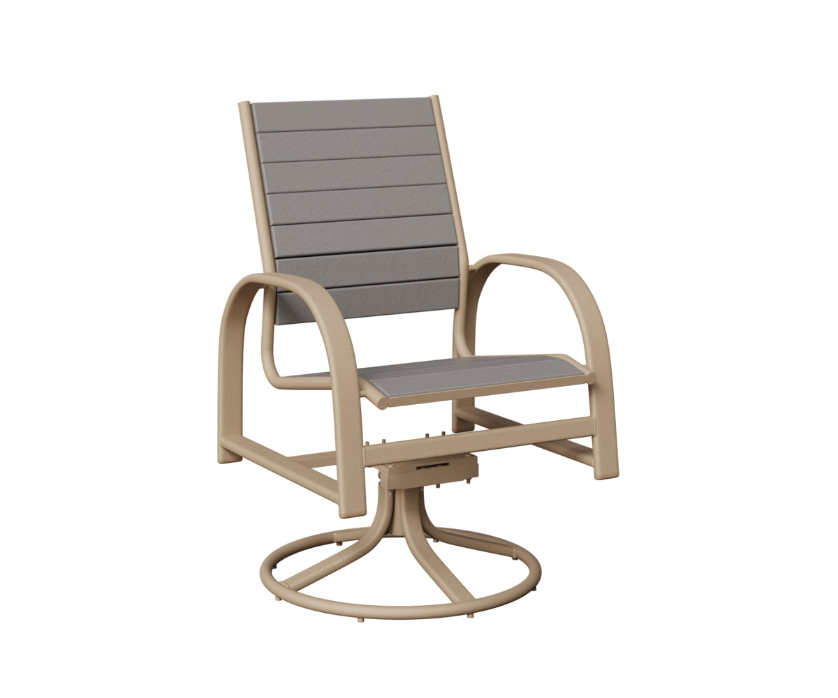 Murphy Poly Swivel Rocker Dining Chair