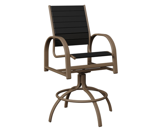 Murphy Poly Swivel Bar Chair