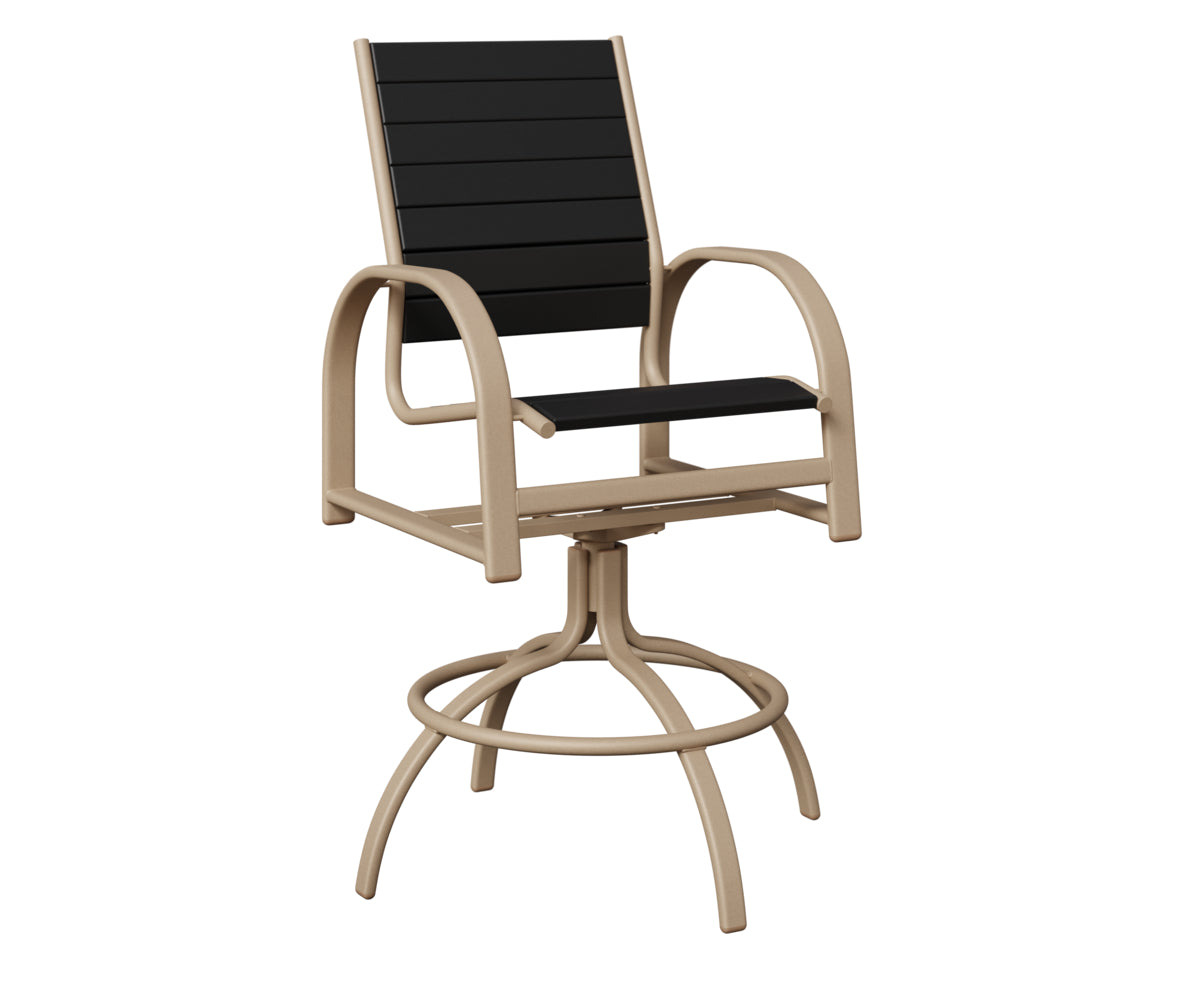 Murphy Poly Swivel Bar Chair