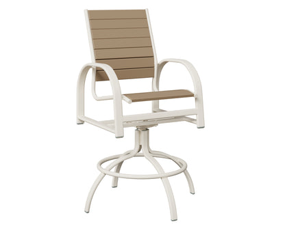 Murphy Poly Swivel Bar Chair