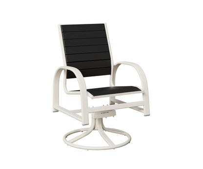 Murphy Poly Swivel Rocker Dining Chair