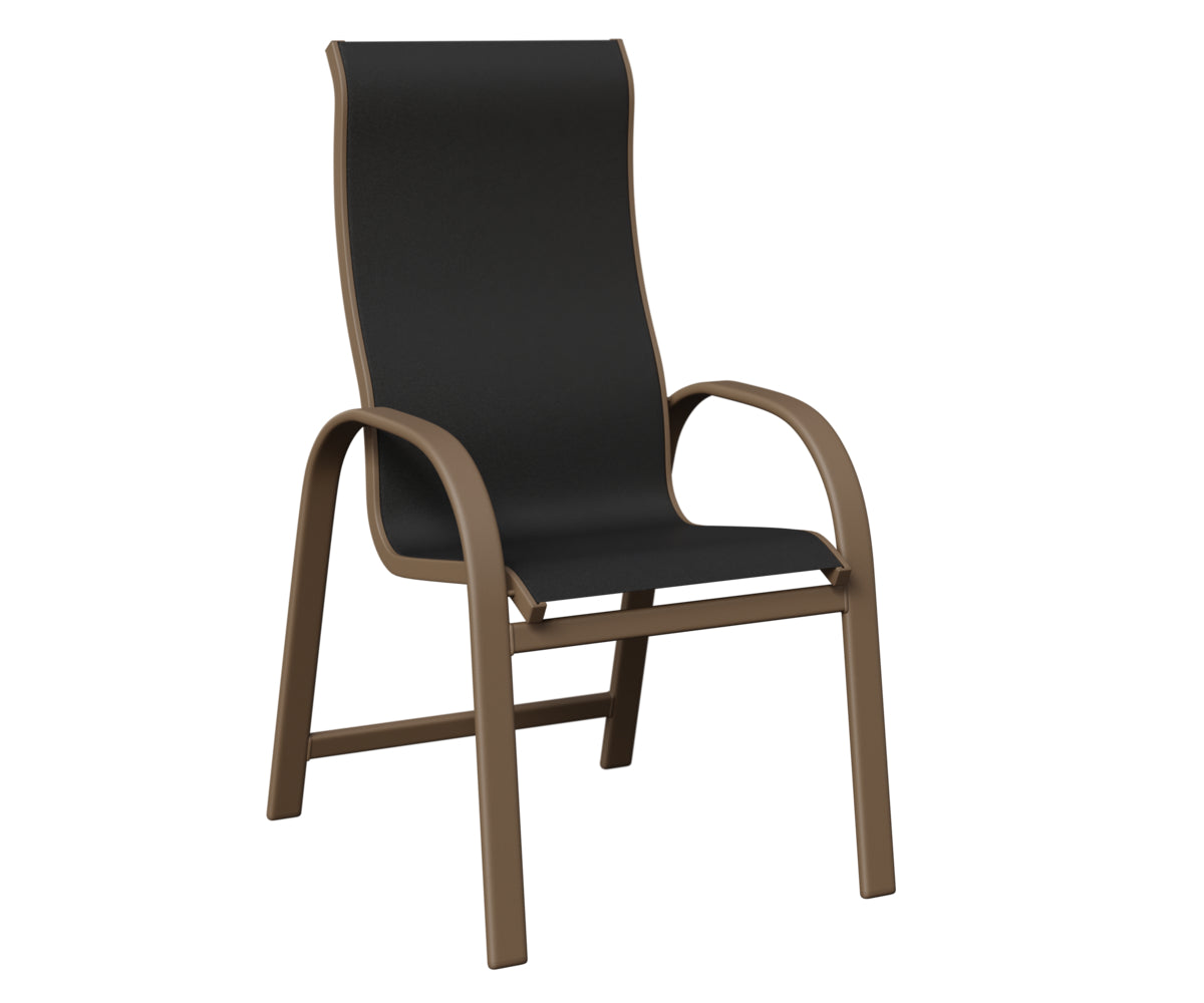 Murphy High Back Padded Sling Dining Chair