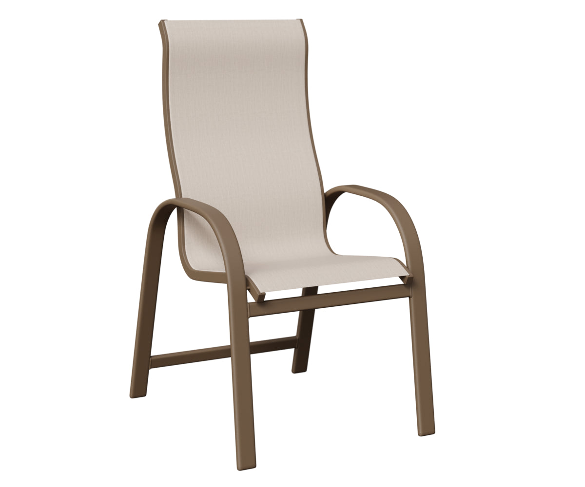 Murphy High Back Padded Sling Dining Chair