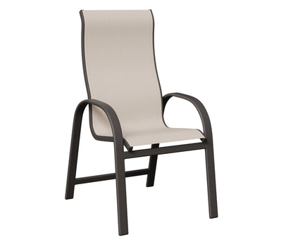 Murphy High Back Padded Sling Dining Chair