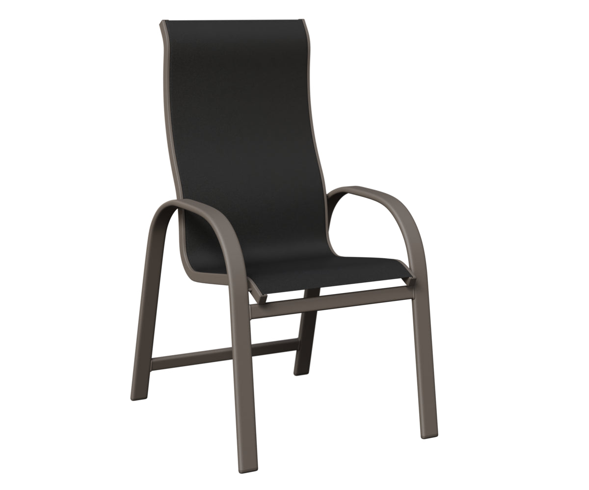 Murphy High Back Padded Sling Dining Chair