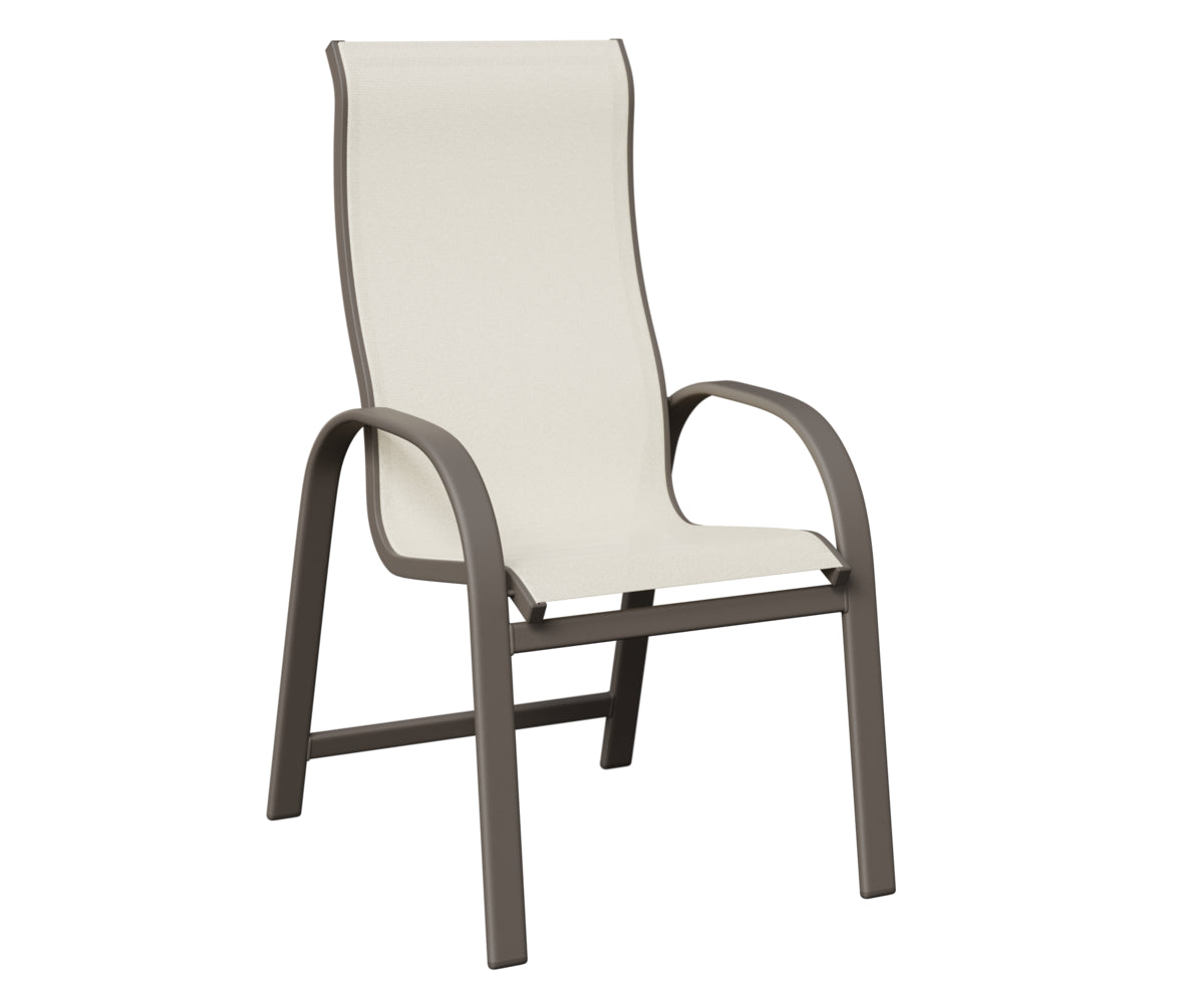 Murphy High Back Padded Sling Dining Chair