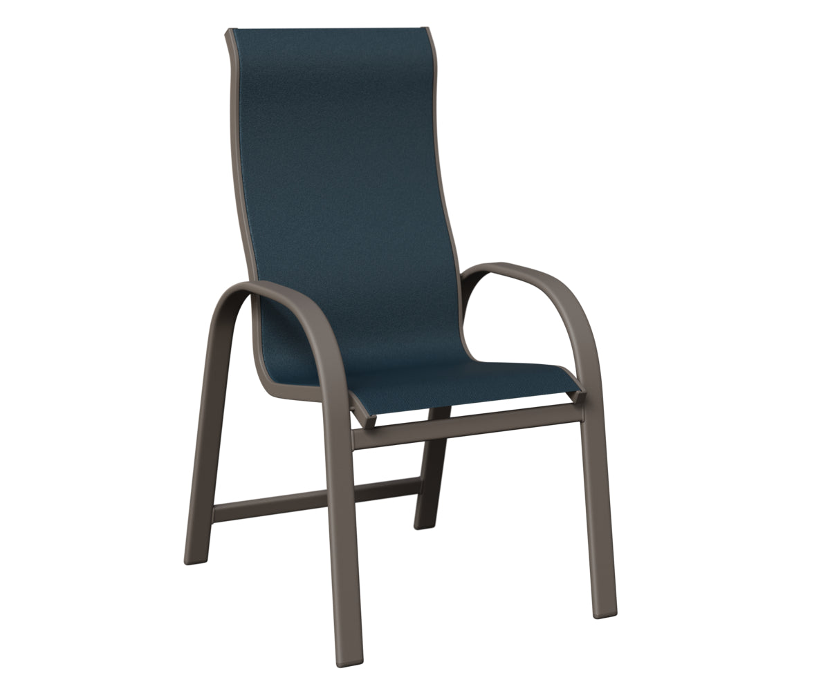Murphy High Back Padded Sling Dining Chair