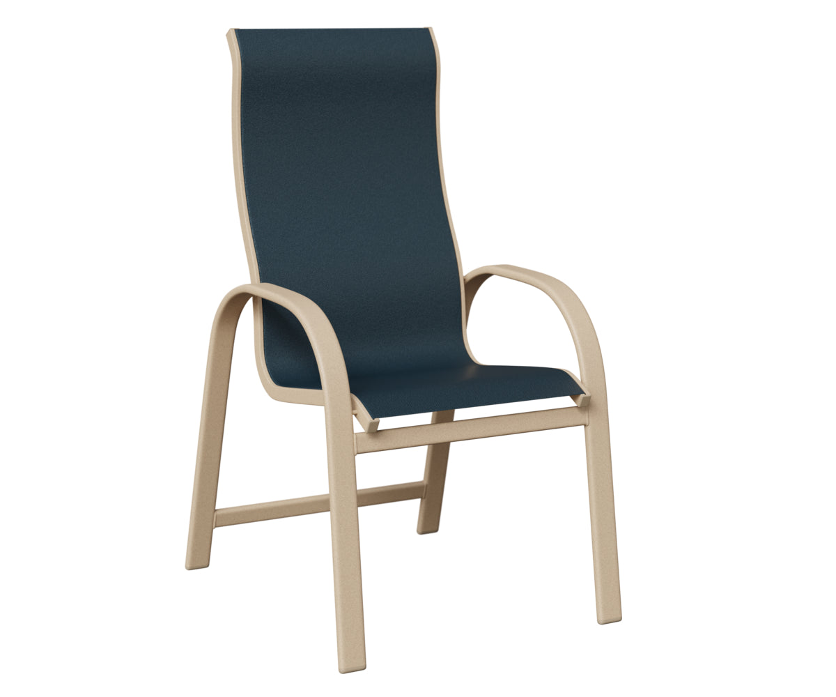 Murphy High Back Padded Sling Dining Chair