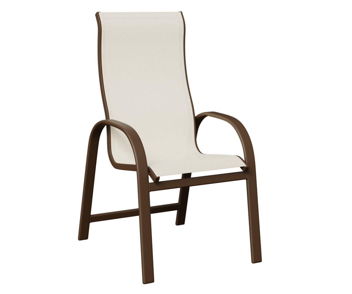 Murphy High Back Padded Sling Dining Chair