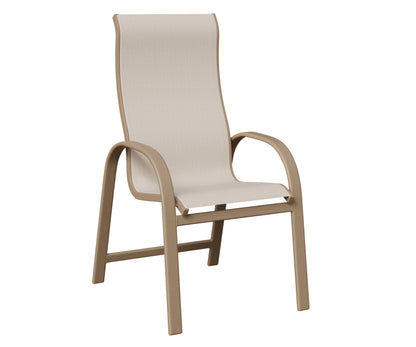 Murphy High Back Padded Sling Dining Chair