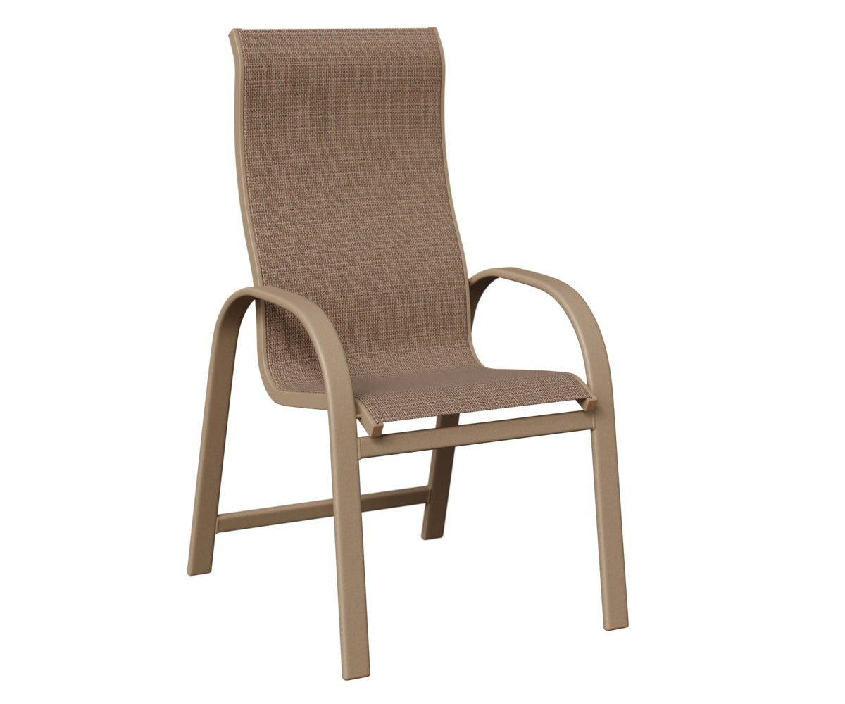 Murphy High Back Padded Sling Dining Chair