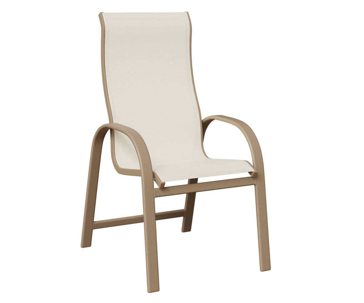 Murphy High Back Padded Sling Dining Chair