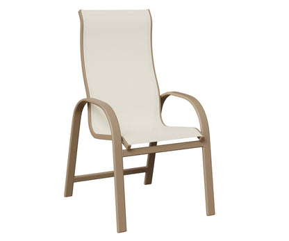 Murphy High Back Padded Sling Dining Chair