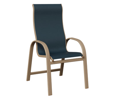 Murphy High Back Padded Sling Dining Chair