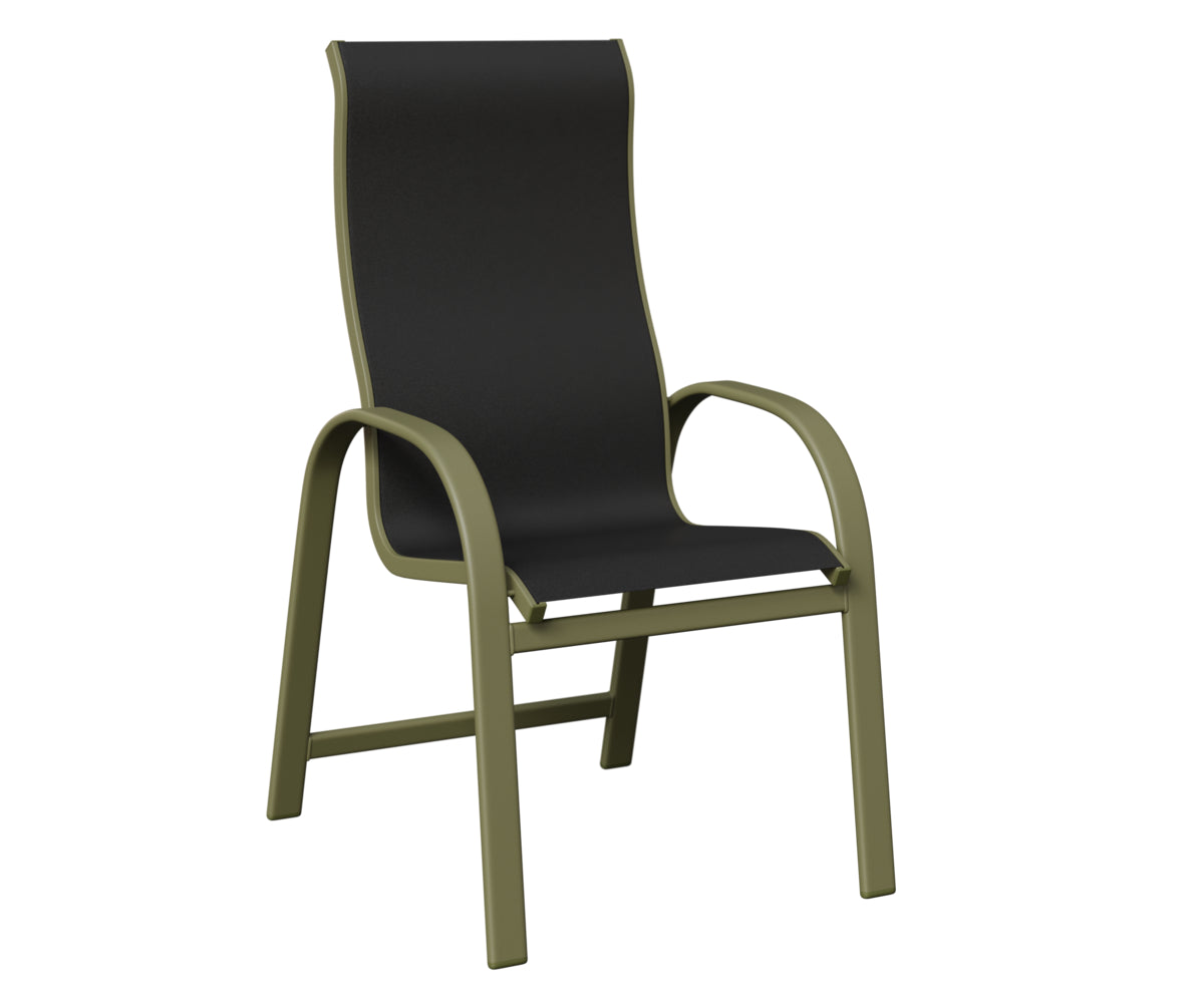 Murphy High Back Padded Sling Dining Chair