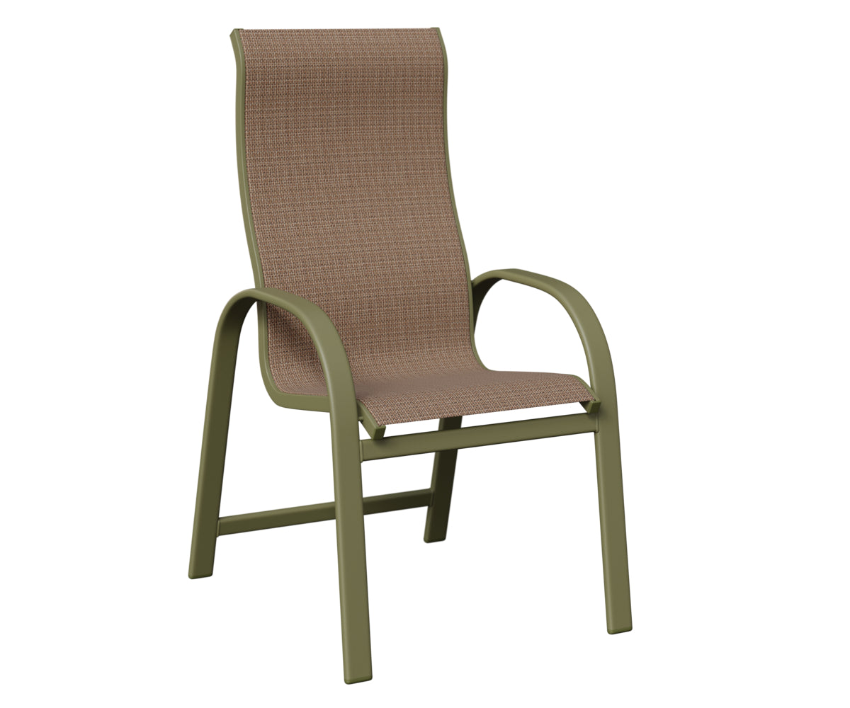 Murphy High Back Padded Sling Dining Chair