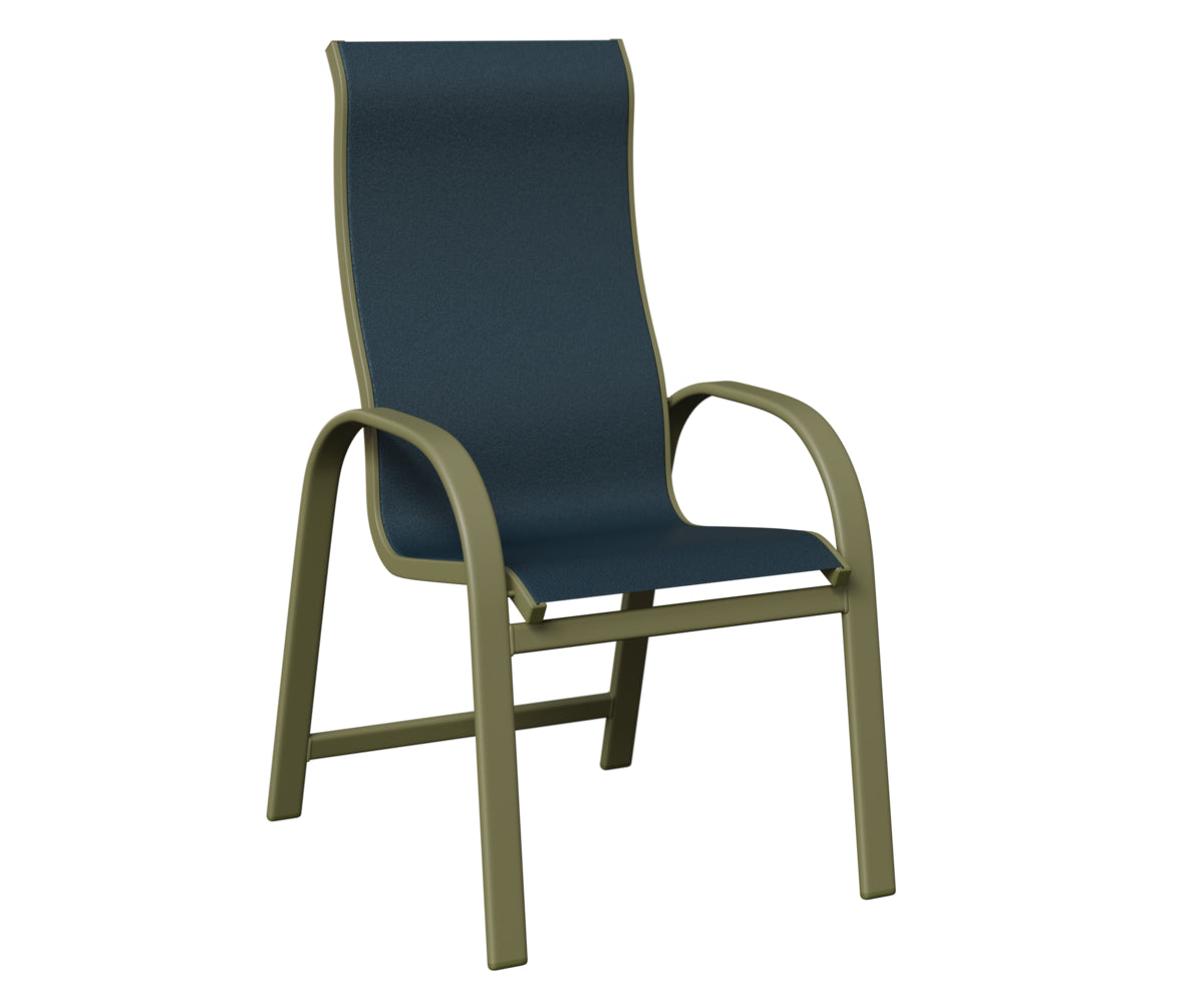 Murphy High Back Padded Sling Dining Chair