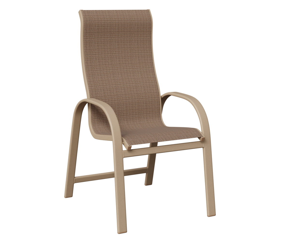 Murphy High Back Padded Sling Dining Chair