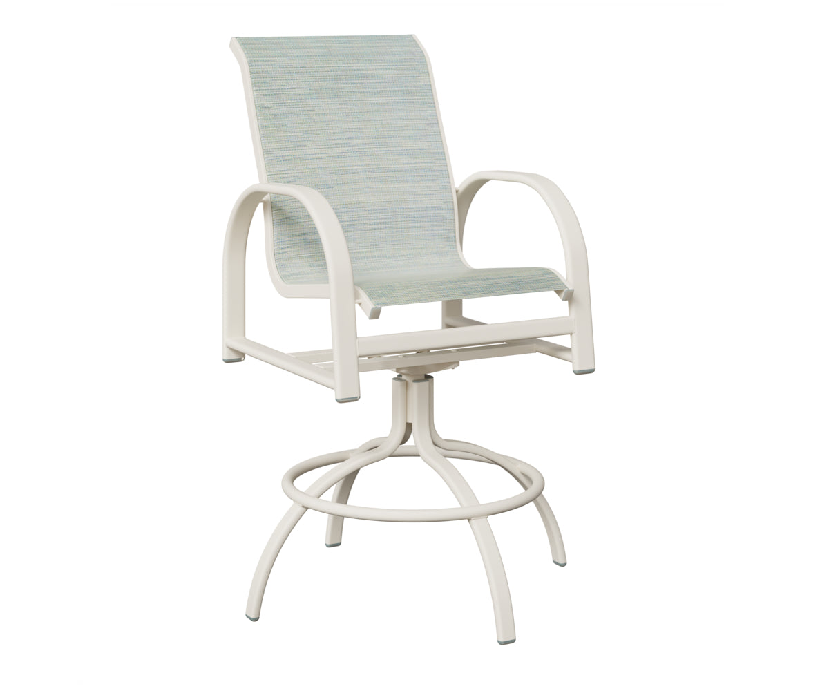 Murphy Sling Swivel Bar Chair