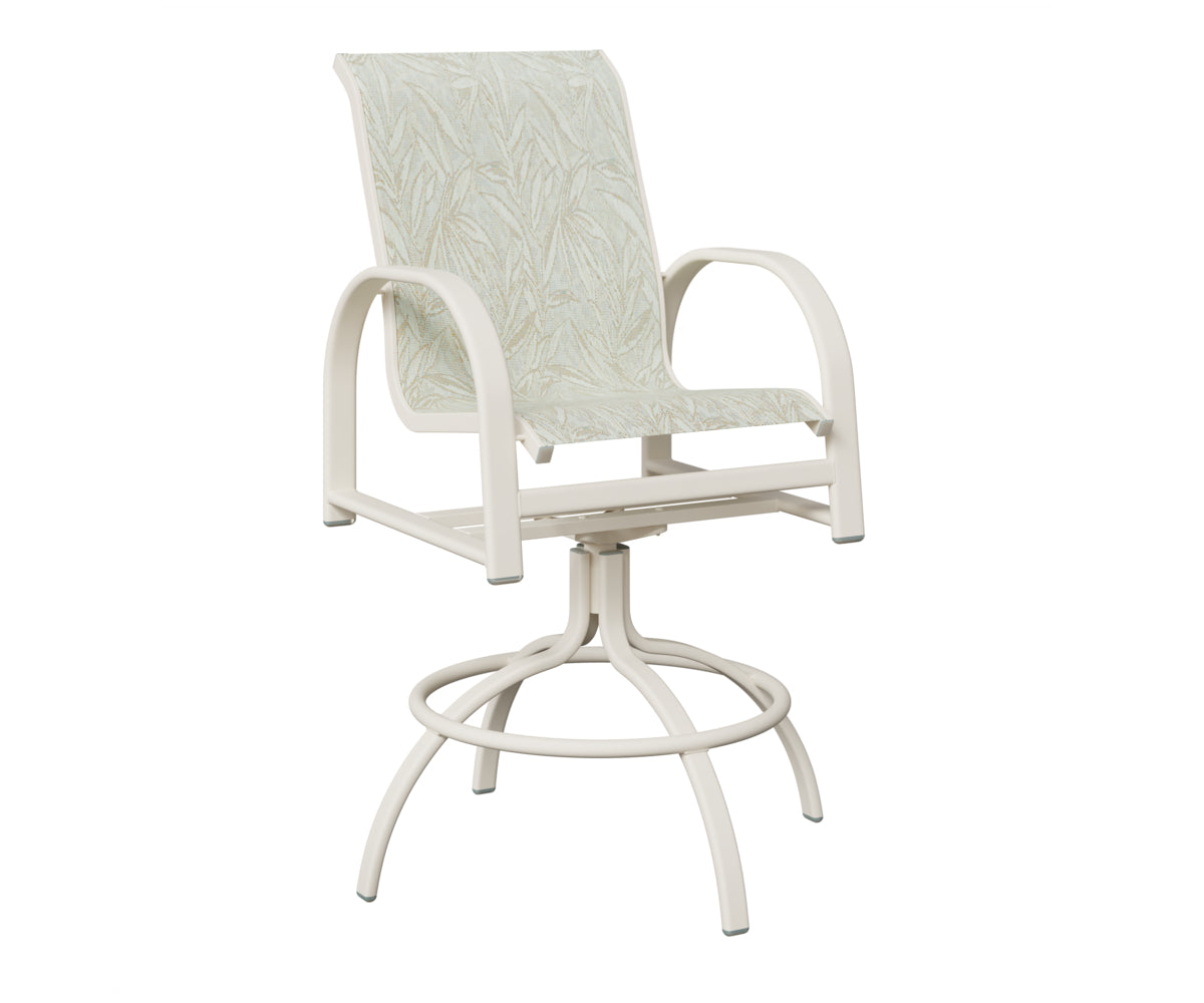 Murphy Sling Swivel Bar Chair