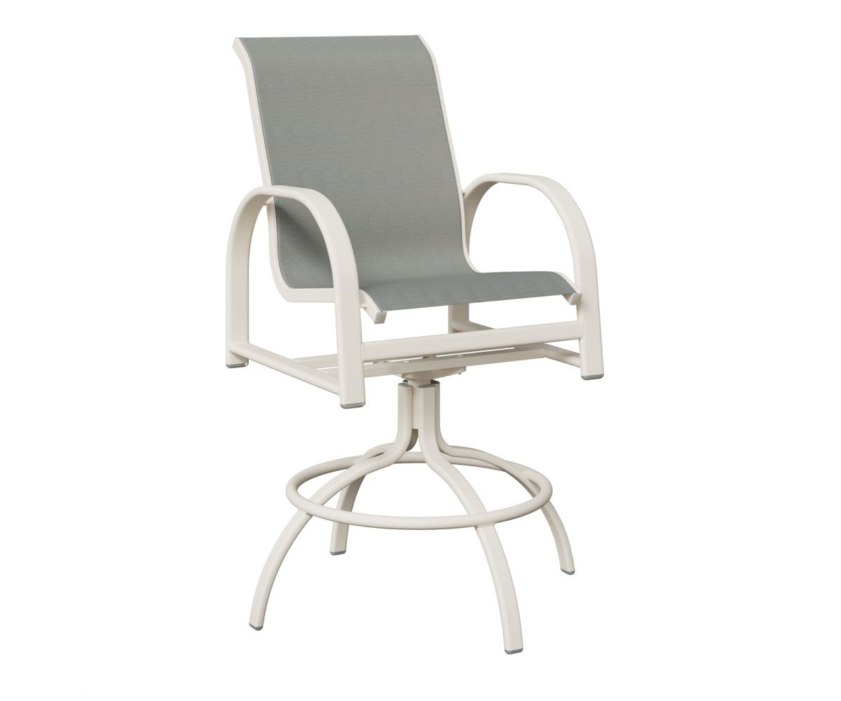 Murphy Sling Swivel Bar Chair