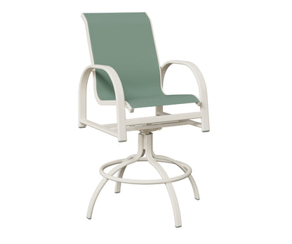Murphy Sling Swivel Bar Chair