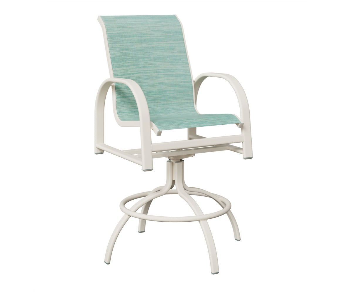 Murphy Sling Swivel Bar Chair