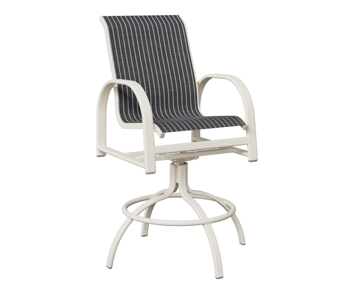 Murphy Sling Swivel Bar Chair